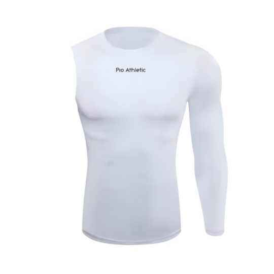 CAMISETA COMPRESION ONE ARM IZQUIERDO - UNISEX - BLANCO